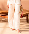 Chikan Kari Wide Leg Trousers - Halo Retail