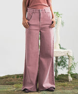 Pink Balloon Fit Denim Pants - Halo Retail