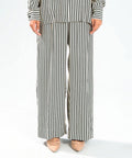 Striped Wide Trousers
