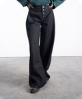Dark Wash Wide Leg Jeans - Halo Retail