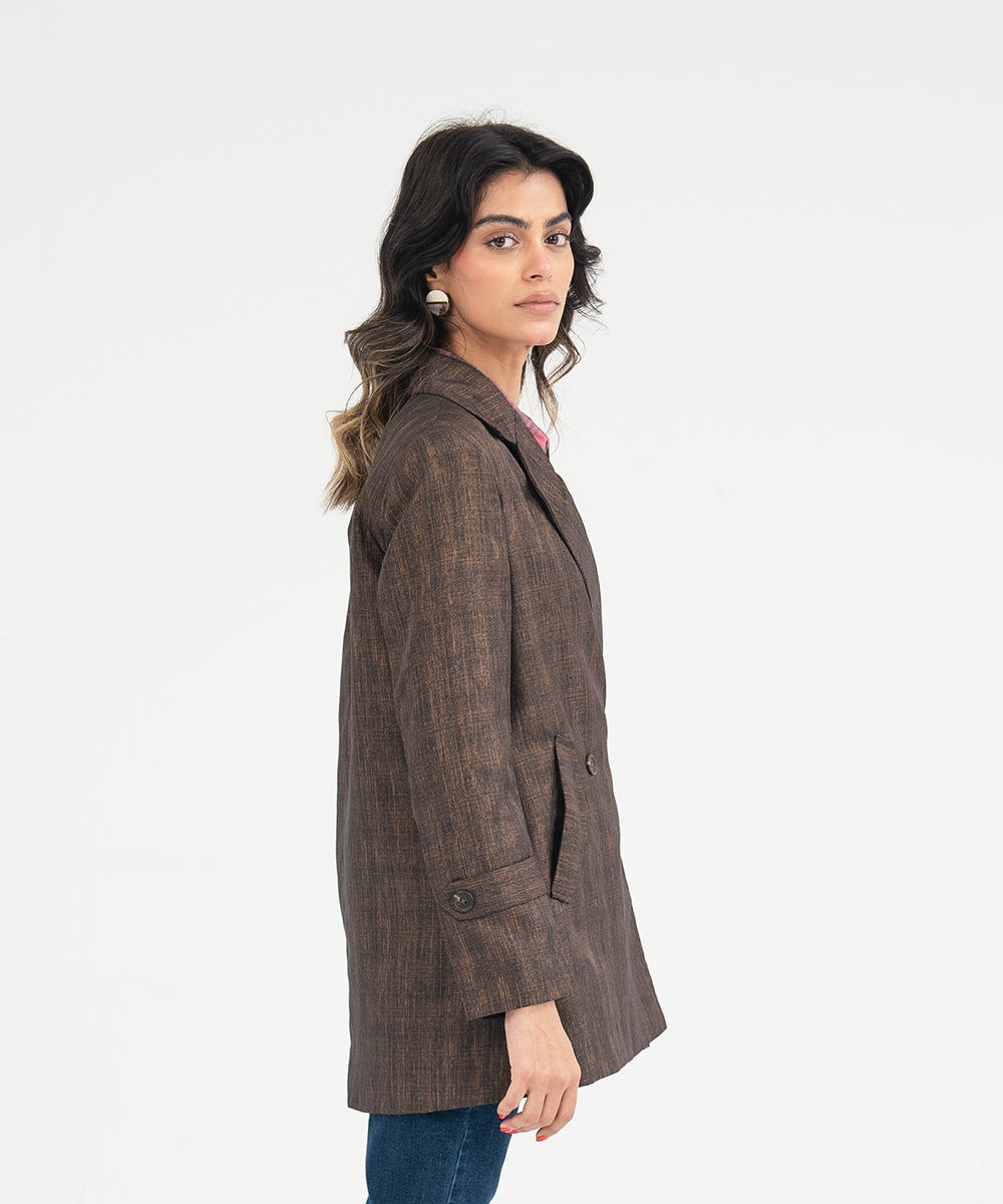 Tan Tailored Coat