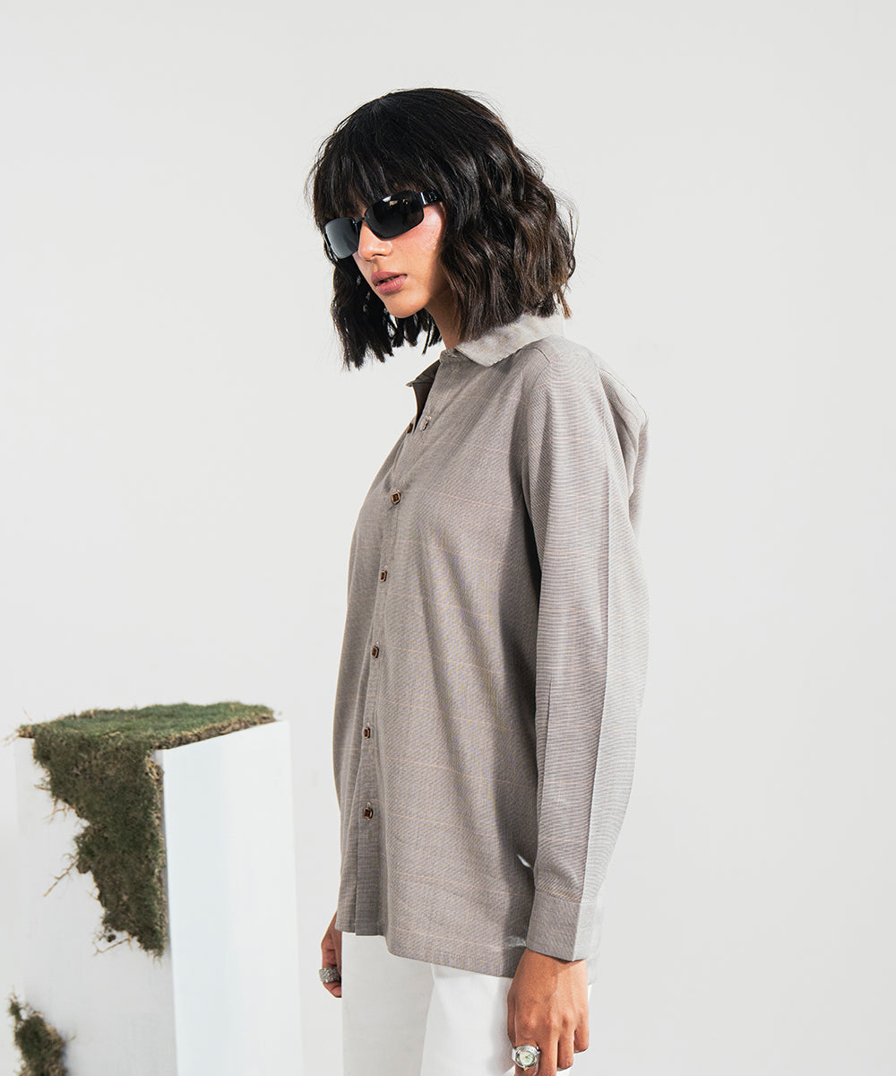 Selfprint Button Down Shirt - Halo Retail