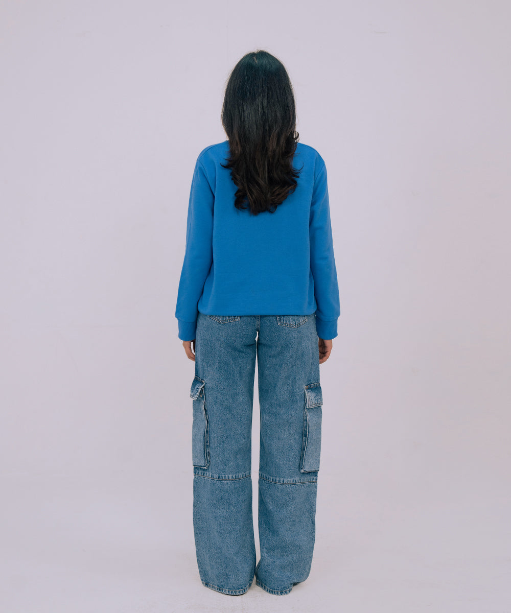 Basic Roundneck Sweatshirt - Halo Retail
