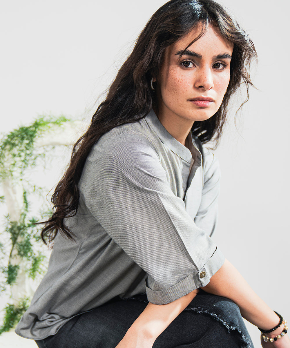Selfprint Button Down Shirt - Halo Retail