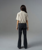 Peach Tie-Detail Cuban Collar Shirt - Halo Retail