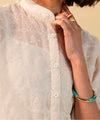Chikan Kari Short Length Top - Halo Retail