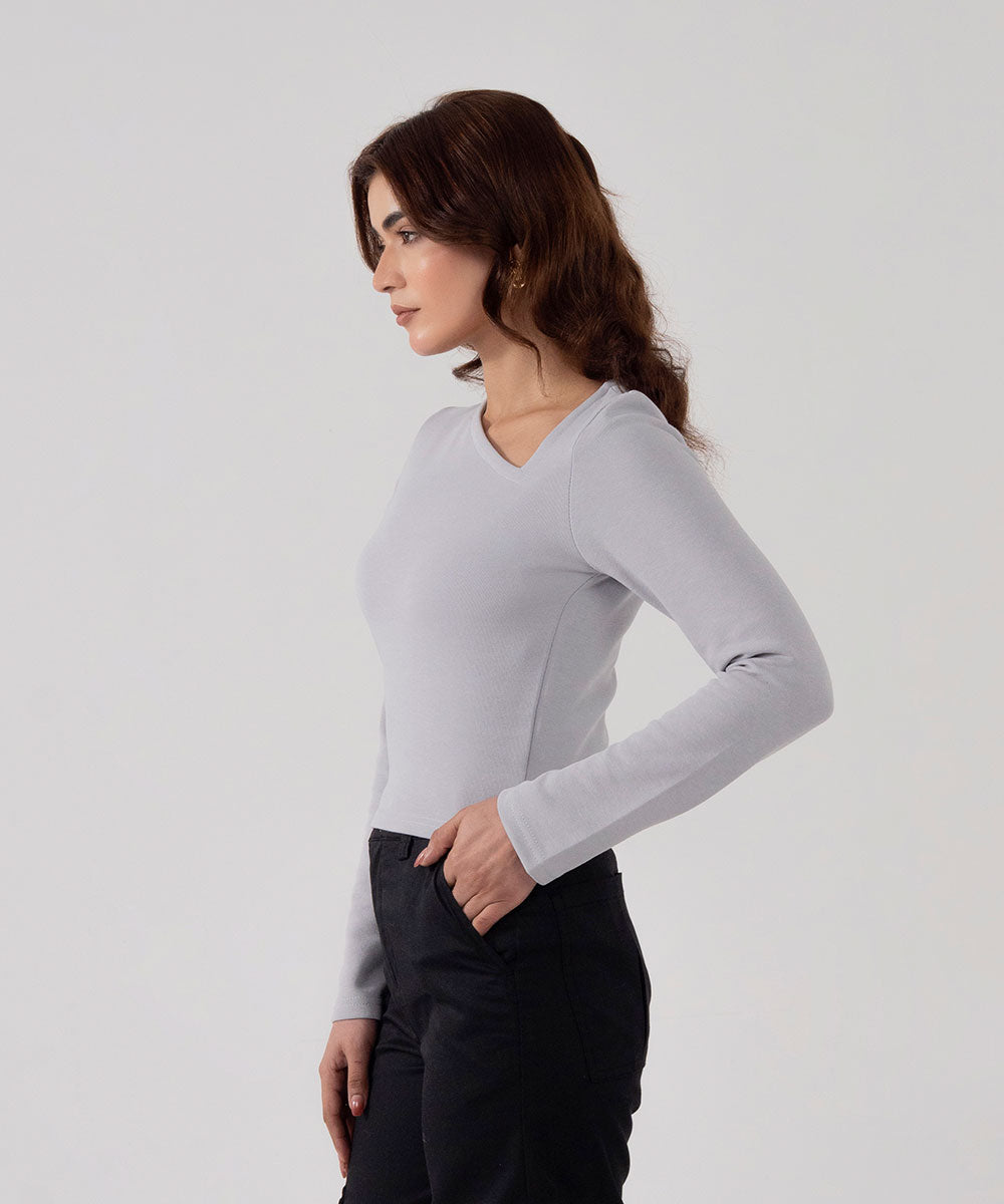 Slant Neck Top - Halo Retail