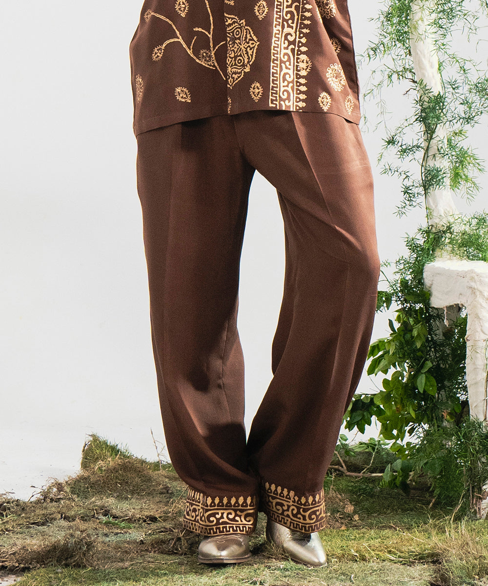 Block Print Pants - Halo Retail