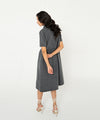 Charcoal Denim Dress - Halo Retail
