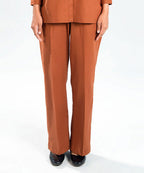 Rust Straight Leg Pants