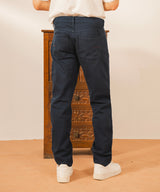 Navy Straight Fit Denim Pants - Halo Retail