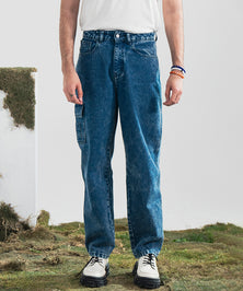 Side Pocket Denim Pants - Halo Retail