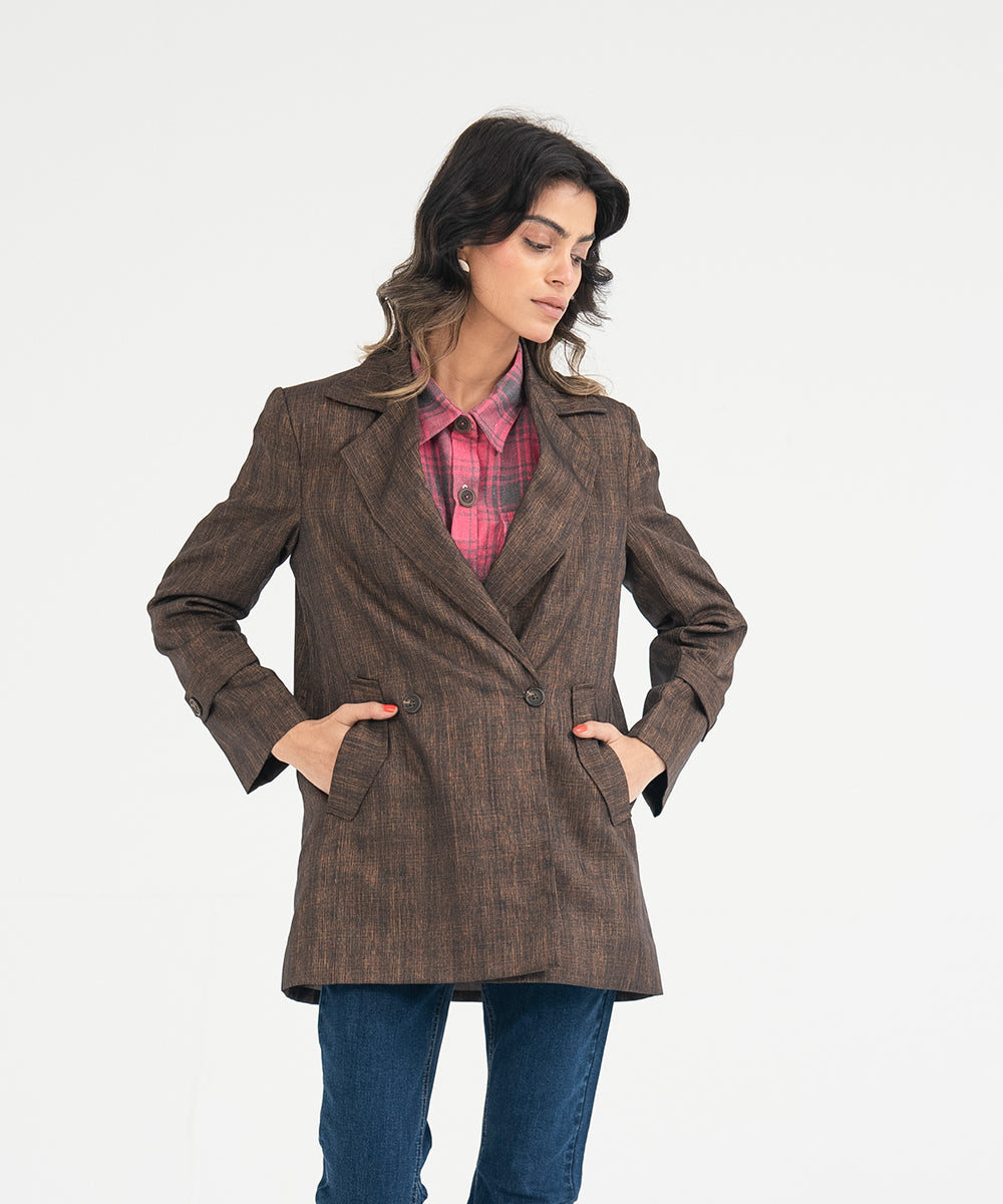 Tan Tailored Coat