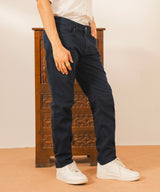 Navy Straight Fit Denim Pants - Halo Retail
