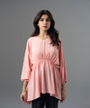 Batwing Ruched Rayon Blouse - Halo Retail