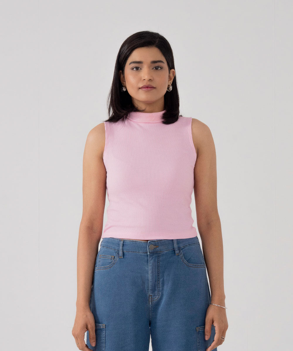 CTRL High Neck Top - Halo Retail