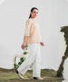 Eyelet Chikan Kari Top - Halo Retail