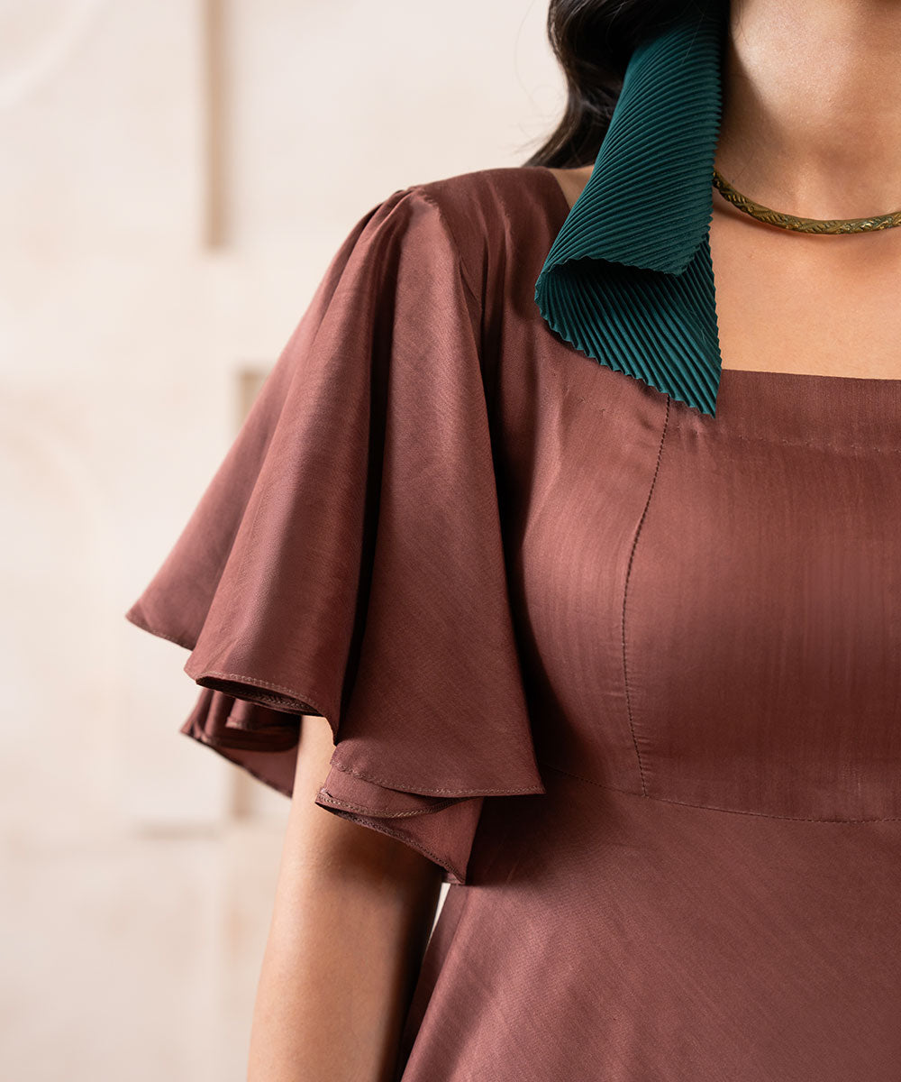 Terra Umber Luxe Dress - Halo Retail