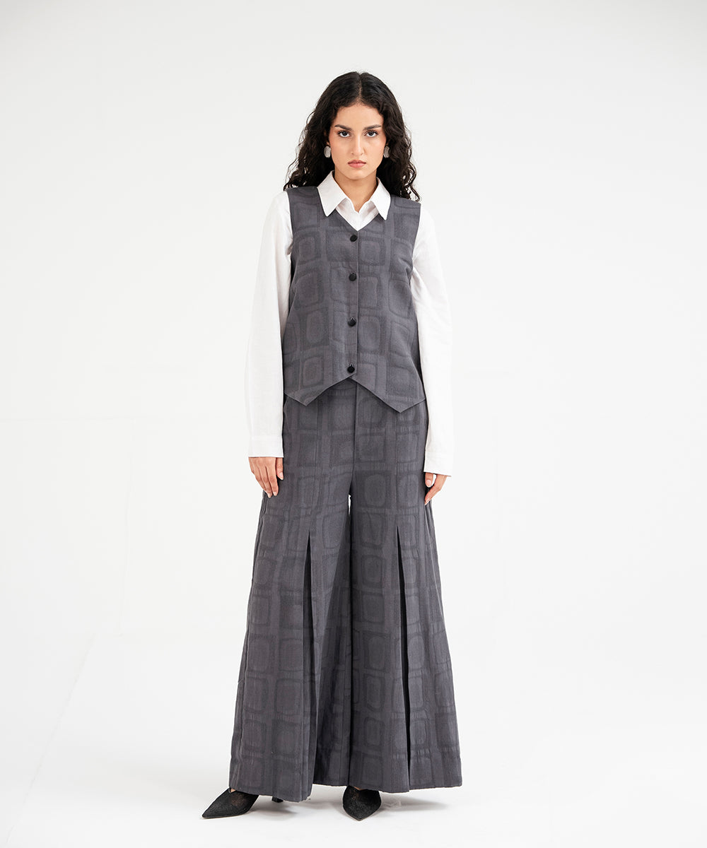 Textured Twill Waist Coat - Halo Retail