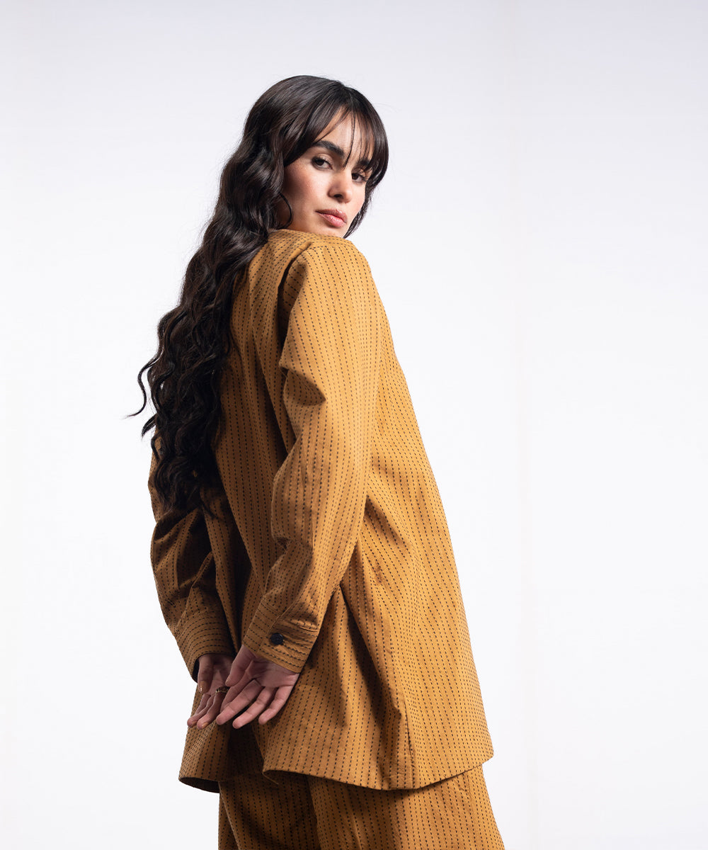 Textured Button Down Shirt - Halo Retail