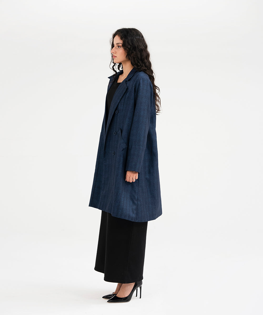 Violet Tailored Coat