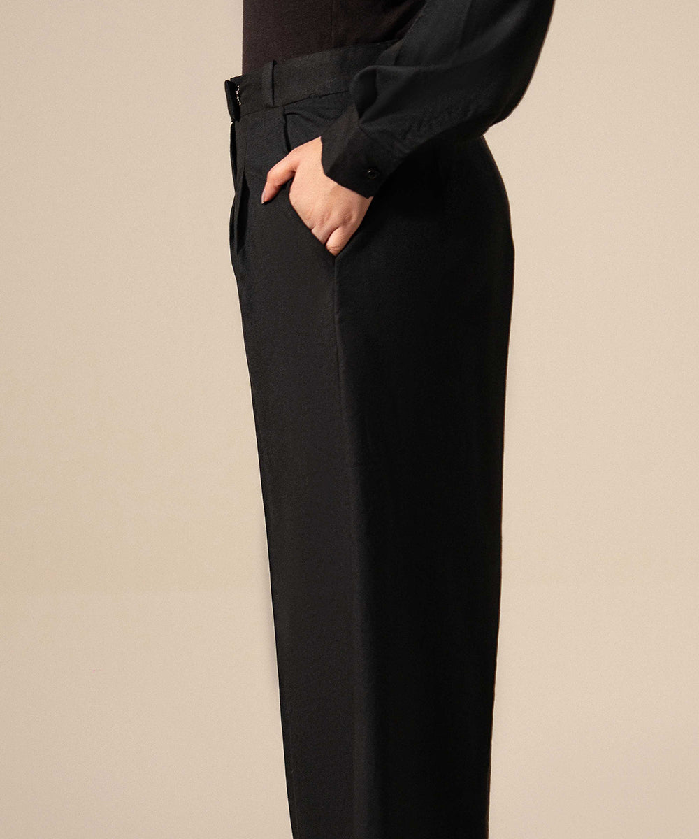 Tailored Black Pants - Halo Retail