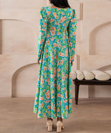 Soft Meadow Cinch Waist Dress - Halo Retail