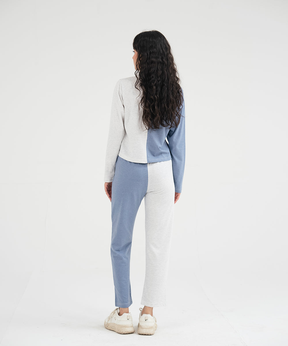 Fitted Color Block Top - Halo Retail