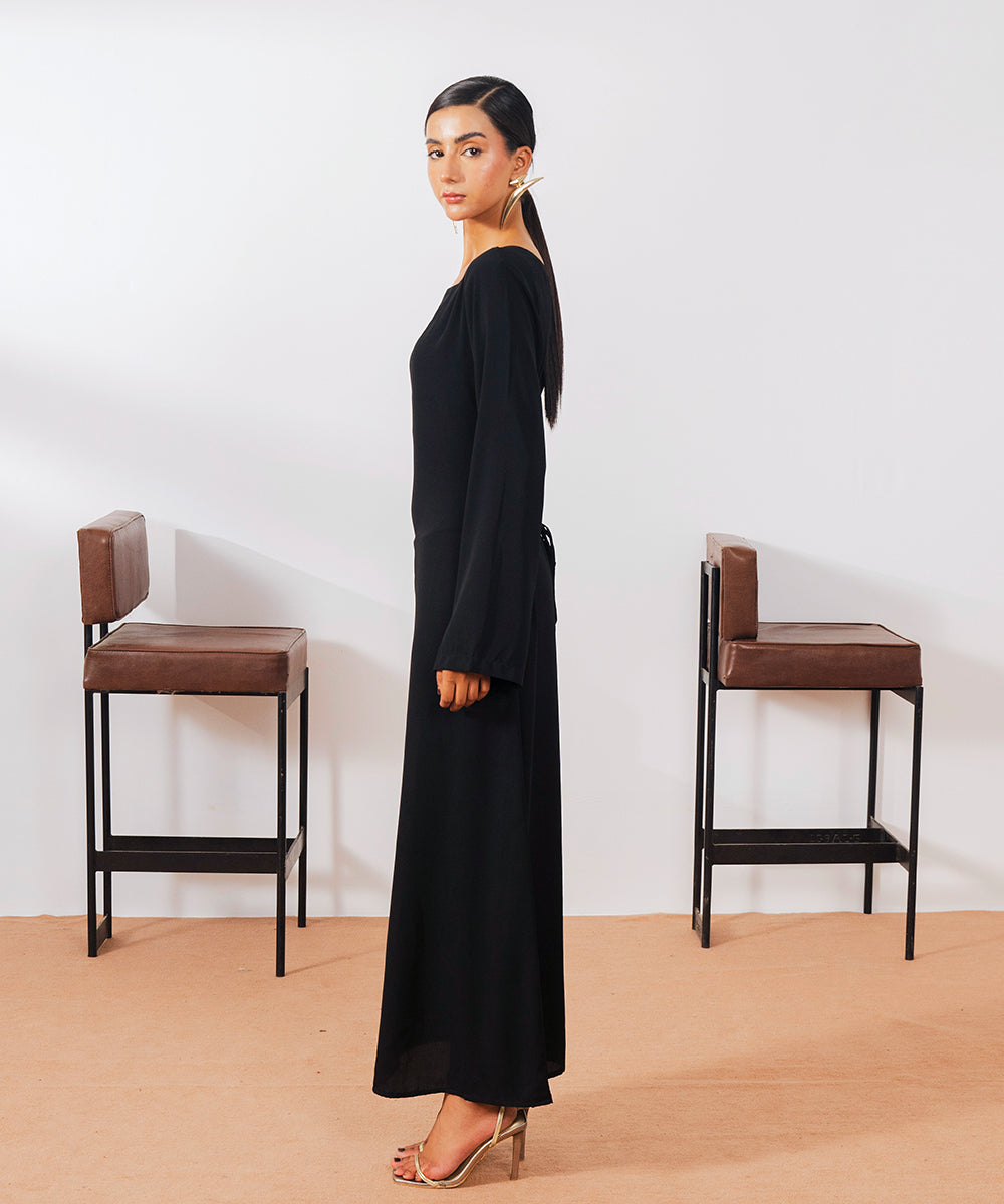 Drawstring Detail Dress - Halo Retail