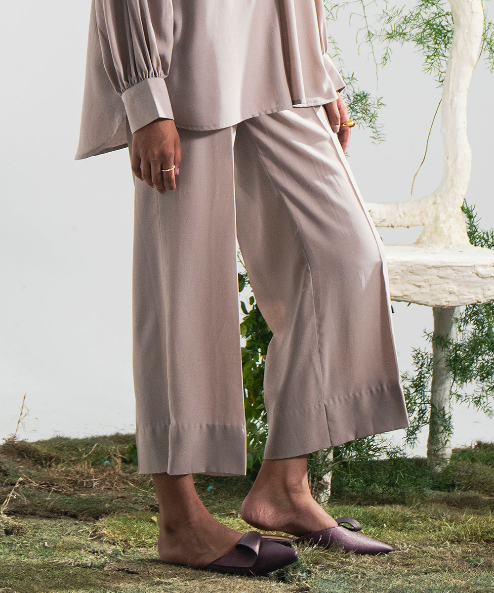 Peach Rayon Trouser - Halo Retail