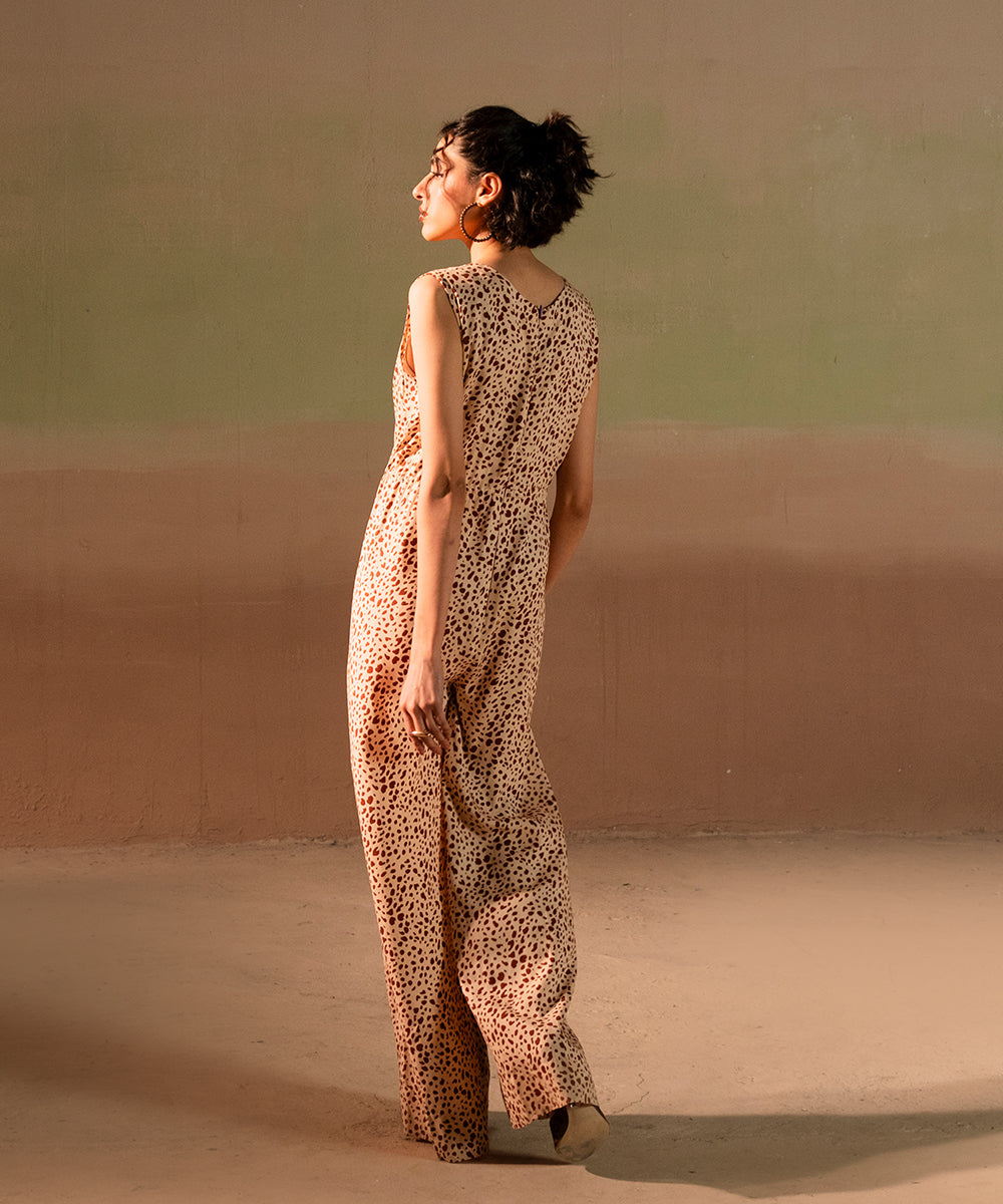 Printed Jumpsuit - Halo Retail