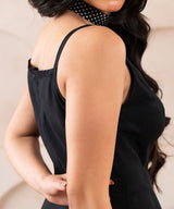 Luxe Raven Fold Dress - Halo Retail