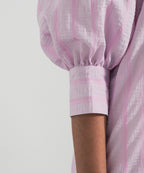 Stripped Lilac Raglan Dress - Halo Retail