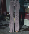 Boot-Cut High Waist Pants - Halo Retail