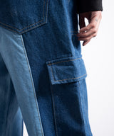 Two - Tone Cargo Pants - Halo Retail