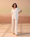Chikan Kari Wide Leg Trousers - Halo Retail