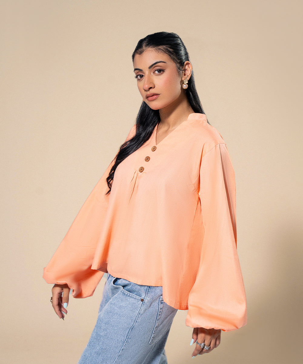 Petal Sleeve Top - Halo Retail