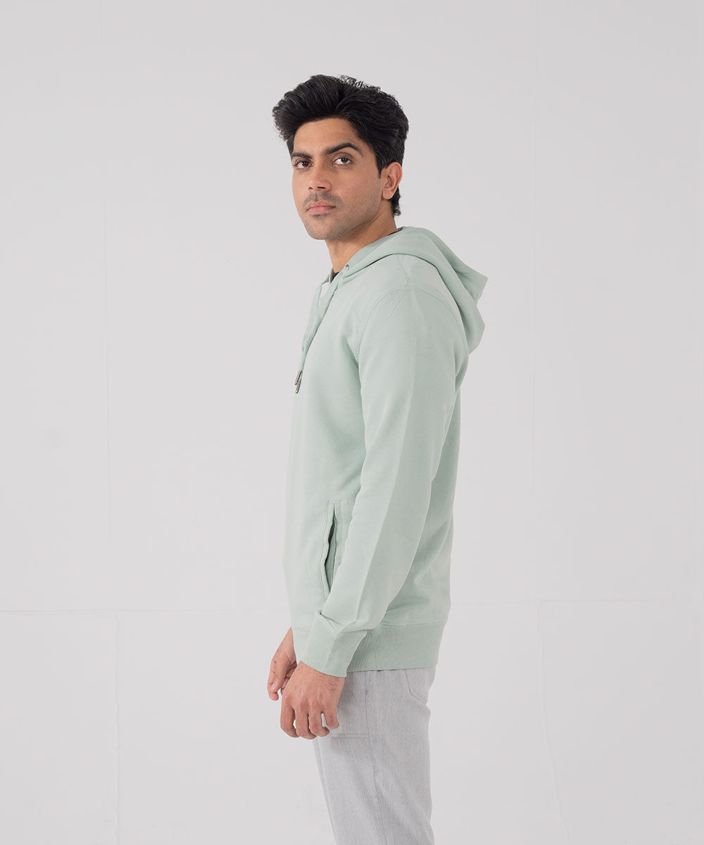 100% Organic Cotton Terry Hoodie (M) - Halo Retail