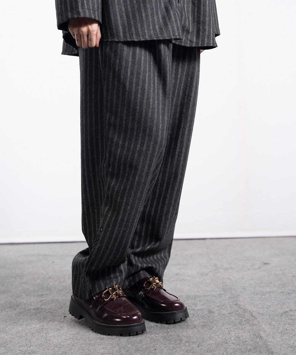 Stripped Woven Trouser