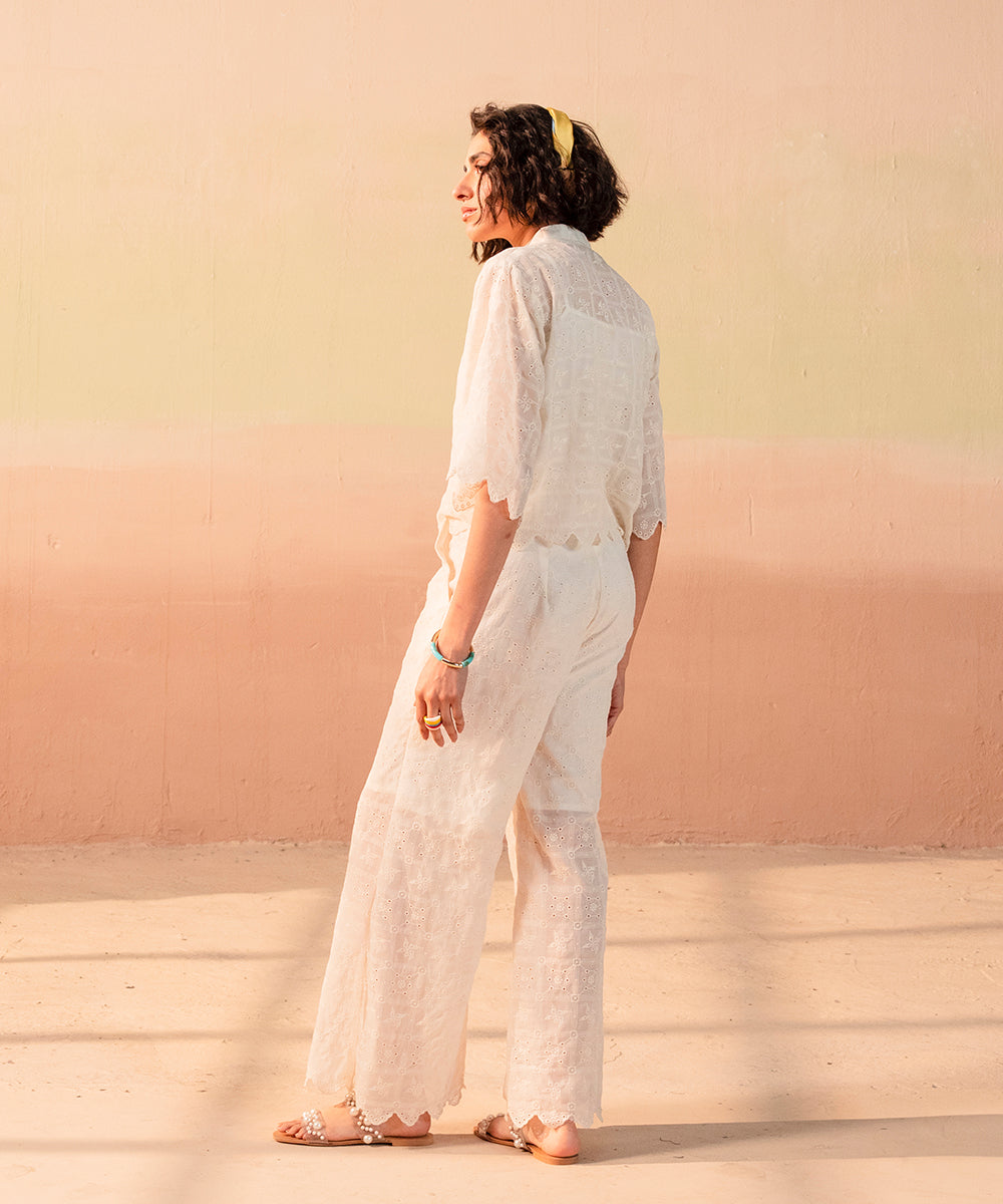 Chikan Kari Short Length Top - Halo Retail