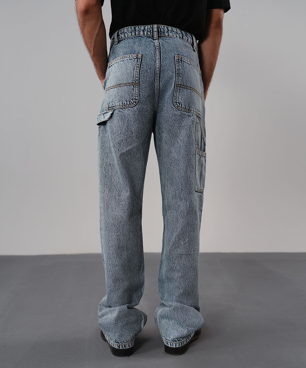 Stone Wash Pants