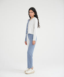 Fitted Color Block Top - Halo Retail