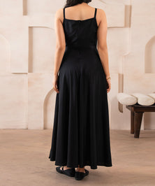 Luxe Raven Fold Dress - Halo Retail