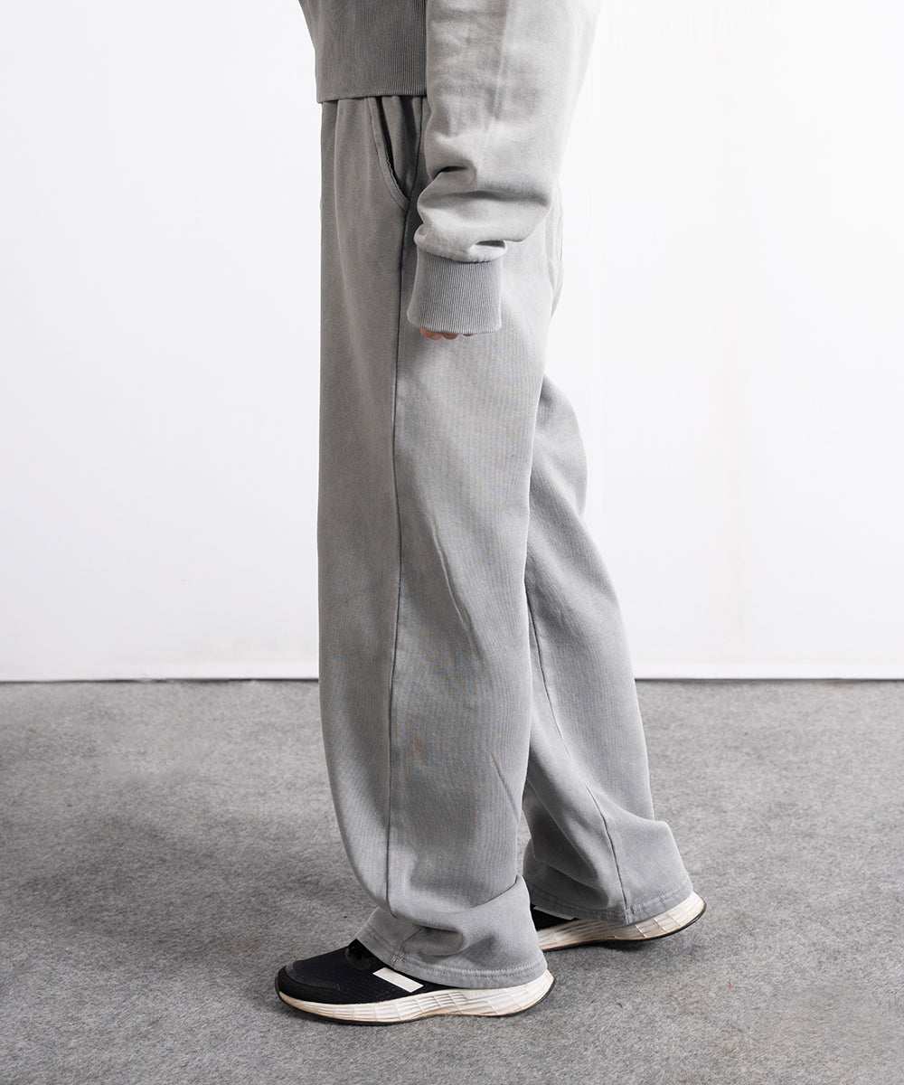 Acid Washed Wide Leg Pants