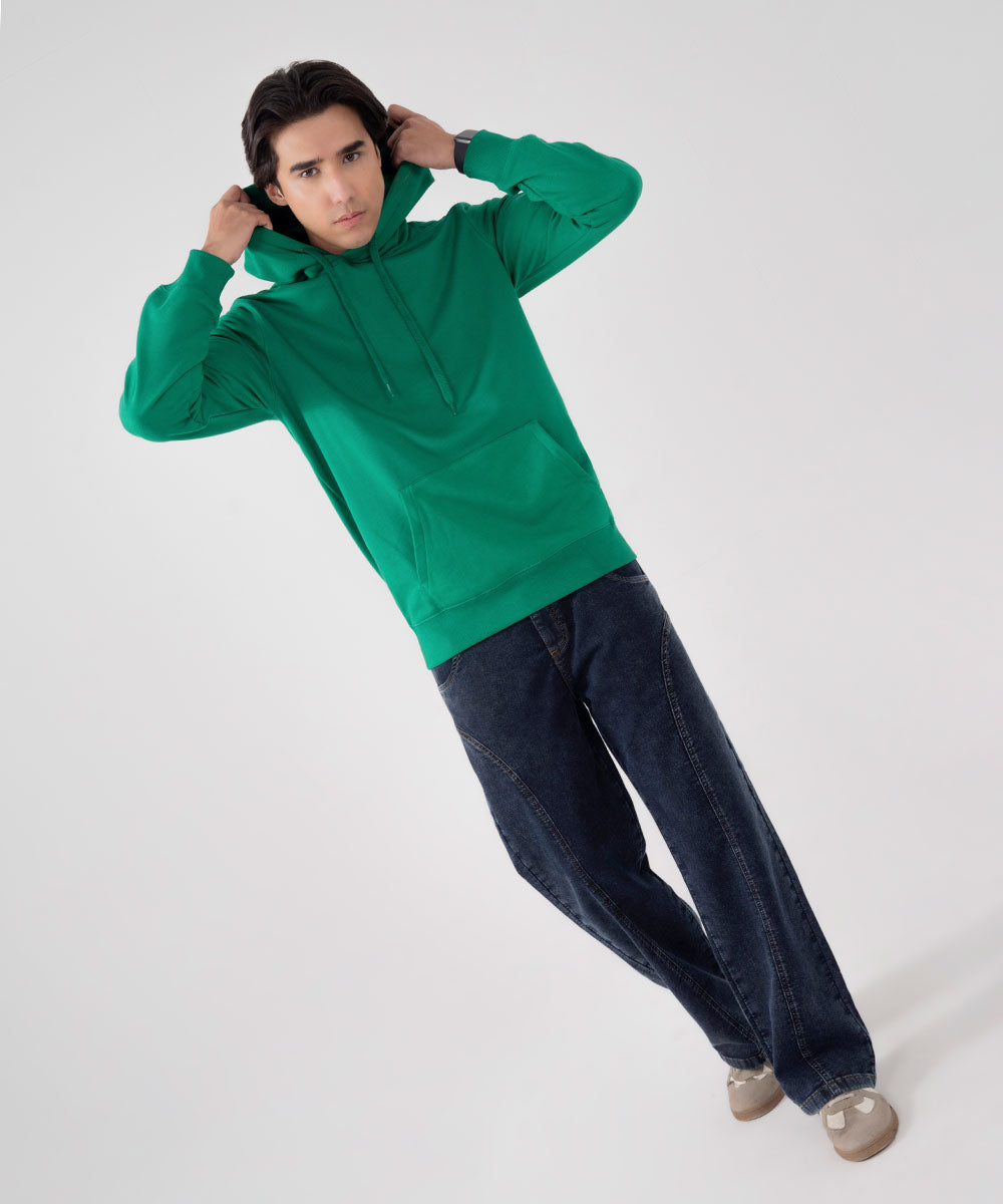 Evergreen Basic Hoodie (M) - Halo Retail