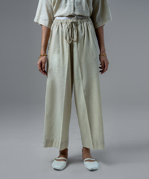 Textured Neutral Pants