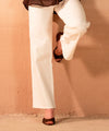 White High Waist Pants - Halo Retail
