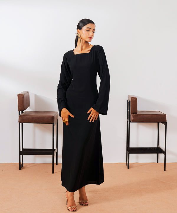 Drawstring Detail Dress