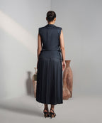 Midnight Twill Vest - Halo Retail