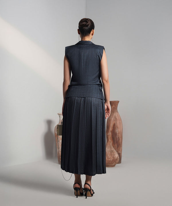 Midnight Twill Vest - Halo Retail